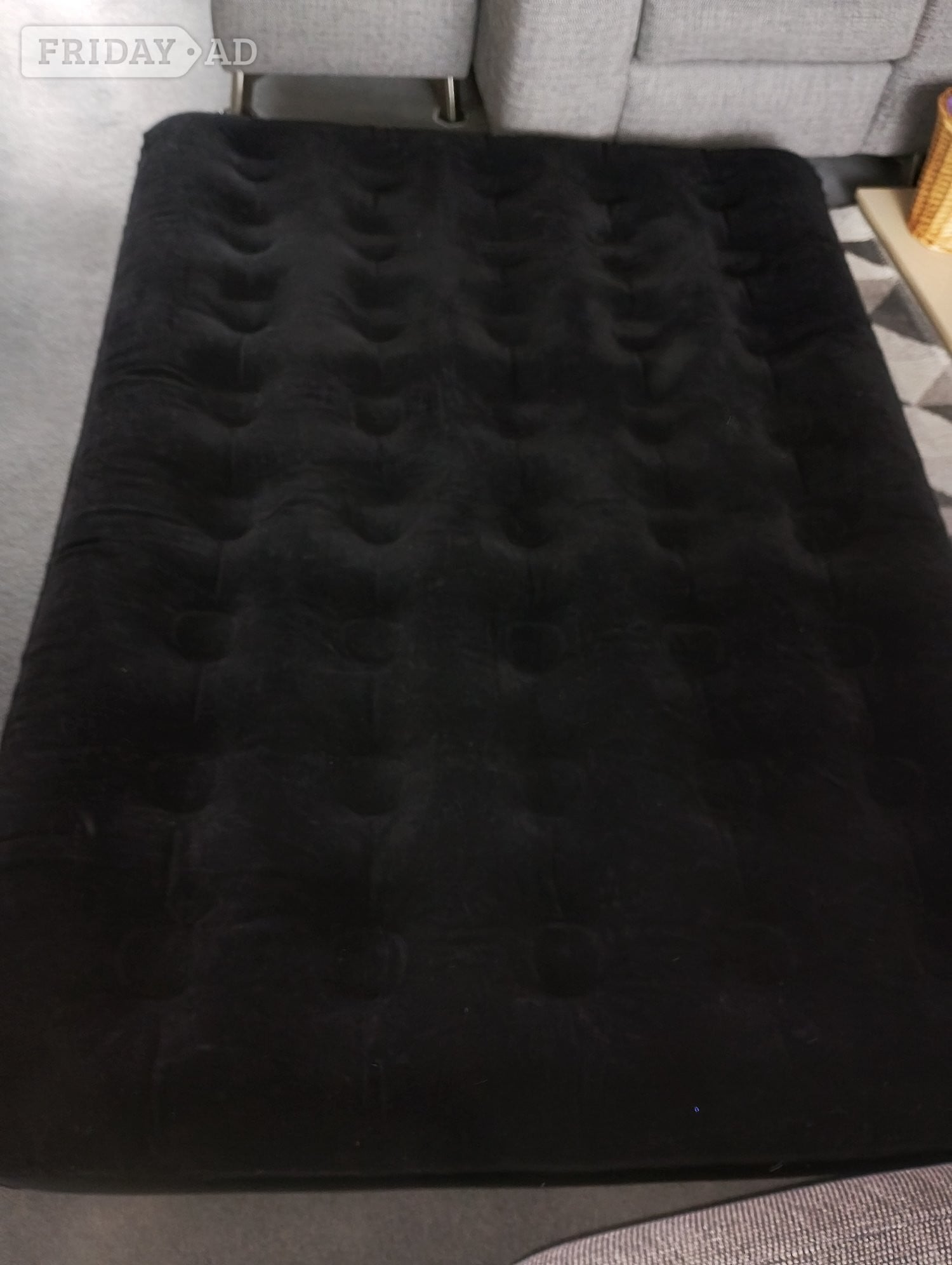 Inflatable double air bed with pump etc. in Bristol