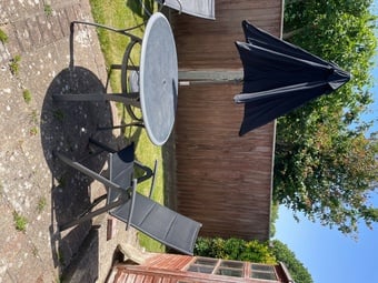 Lovely garden dining set