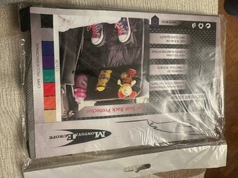 Montoya Europe car seat back protector