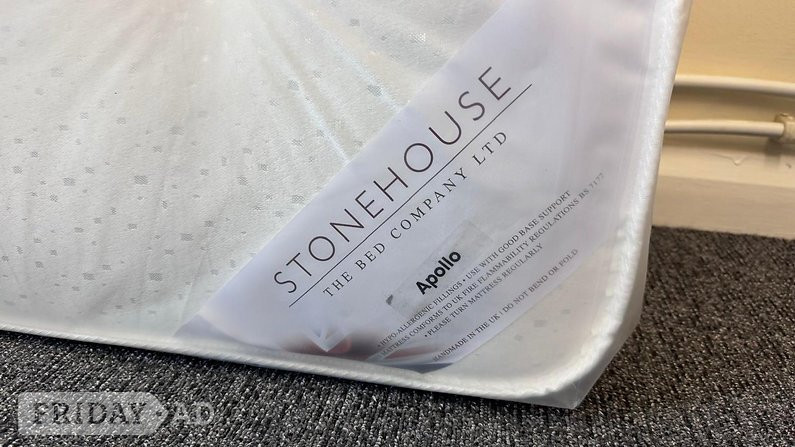 King size - Apollo Semi orthopaedic mattress.