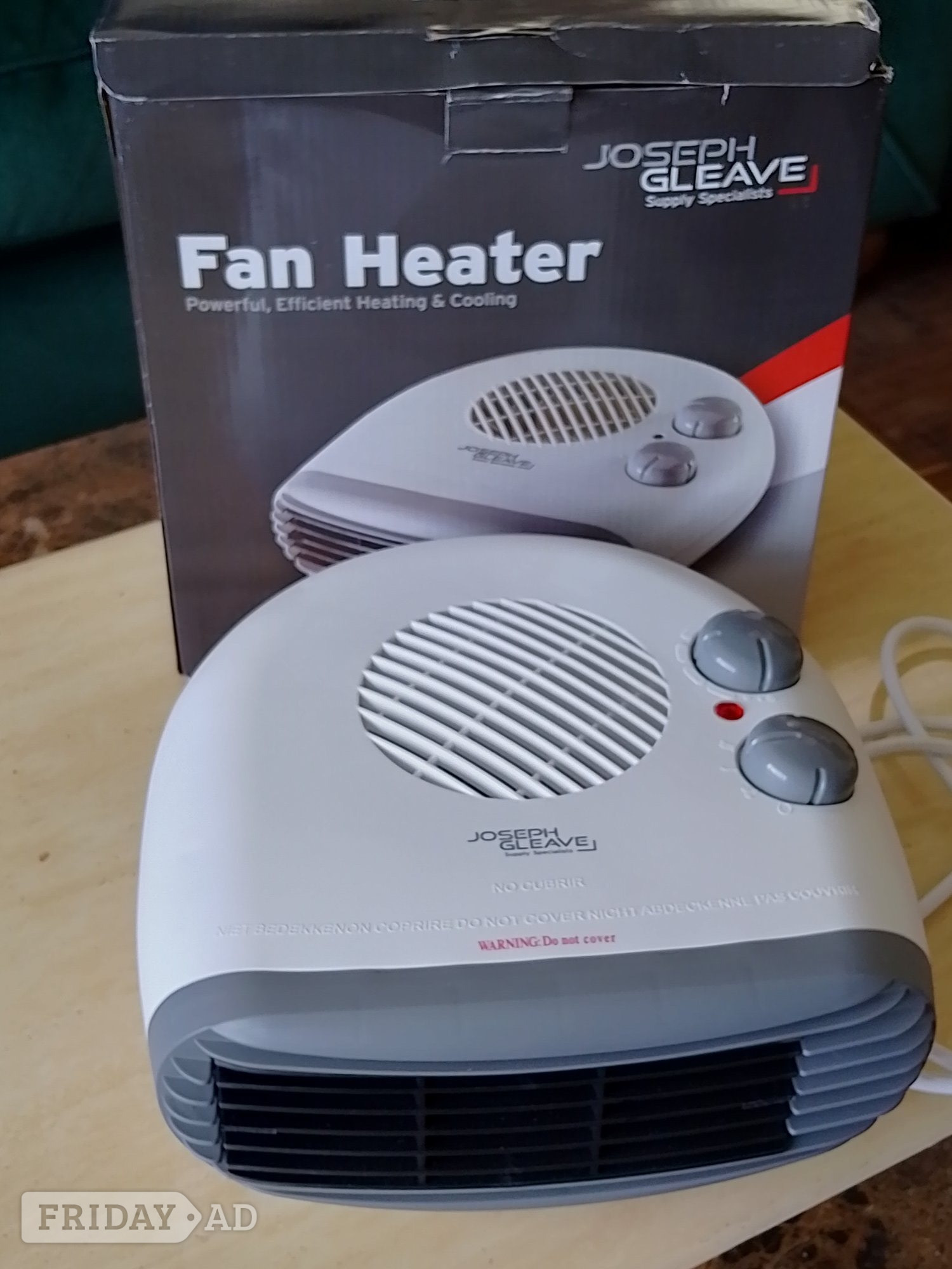Bromley Joseph Gleave Fan Heater/Cooler