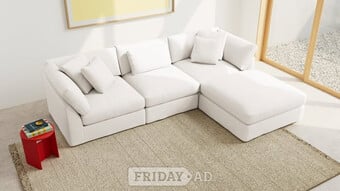 Corner Sofa L - Shape Sofa ,Sofa couche 