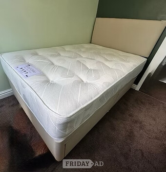 SINGLE - TENDER SLEEP TUFTED ORTHOPAEDIC MATTRESS DIVAN BASE
