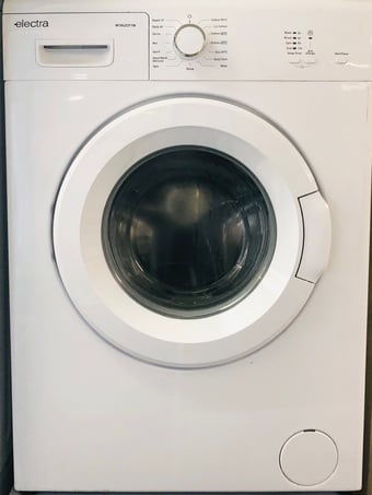 Electra washing machine 7kg load  like New 
