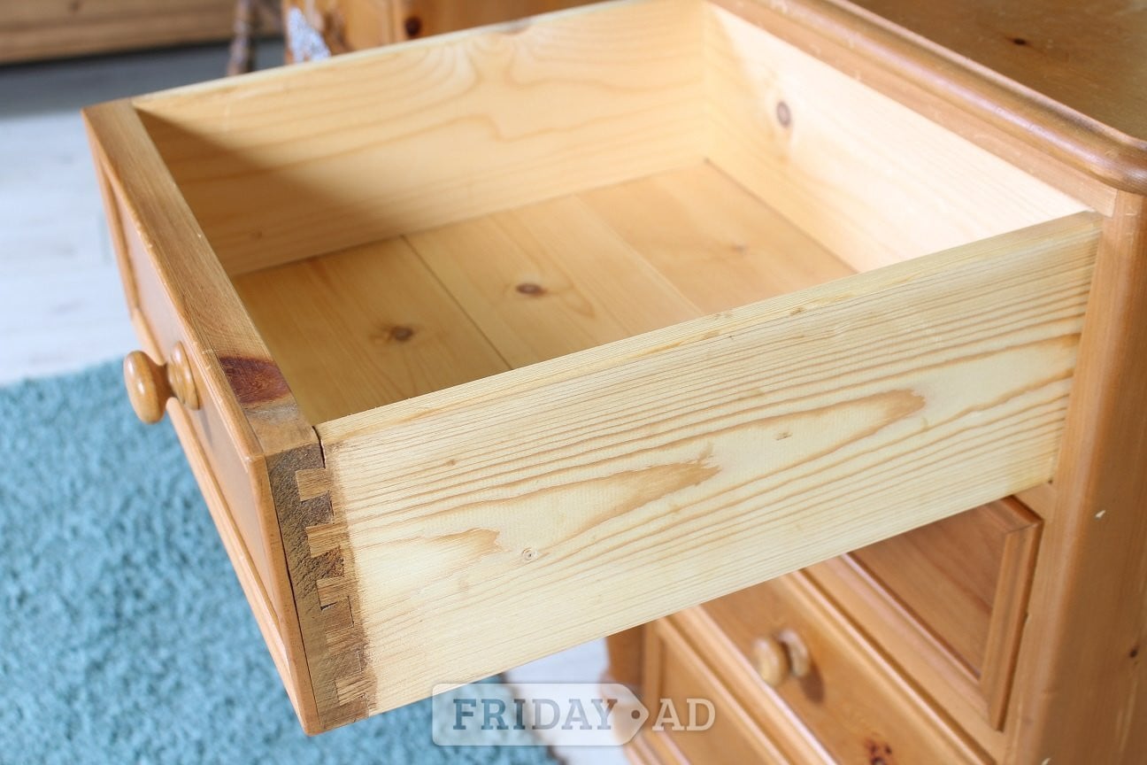 Delivery Options - Antique Pine Dressing Table Mirror & Stoool