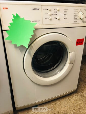 AEG 8KG load ,1400 spin speed washing machine.