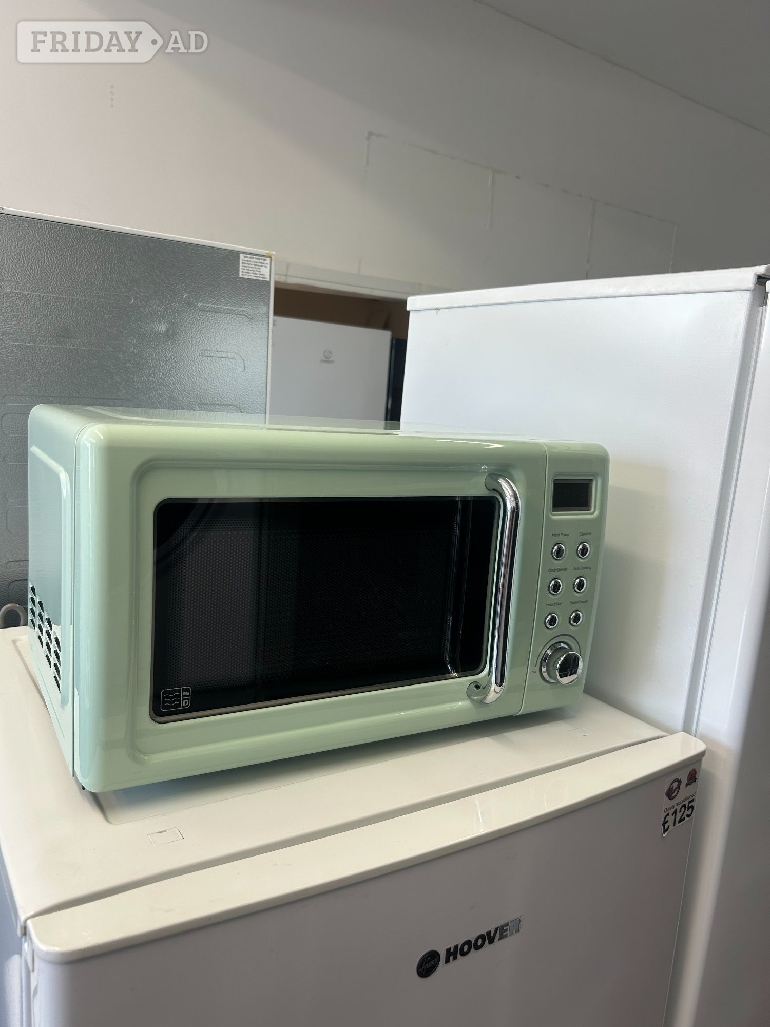 DUNELM GREEN MICROWAVE in St. Leonards-On-Sea