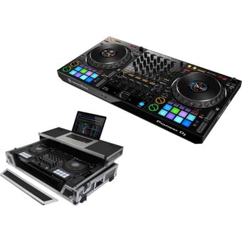 Pioneer DDJ-1000 DJ Controller + Odyssey FZGSDDJ1000W1 Flight Cas