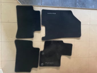 Genuine Hyundai Tucson 2023 manual car mats