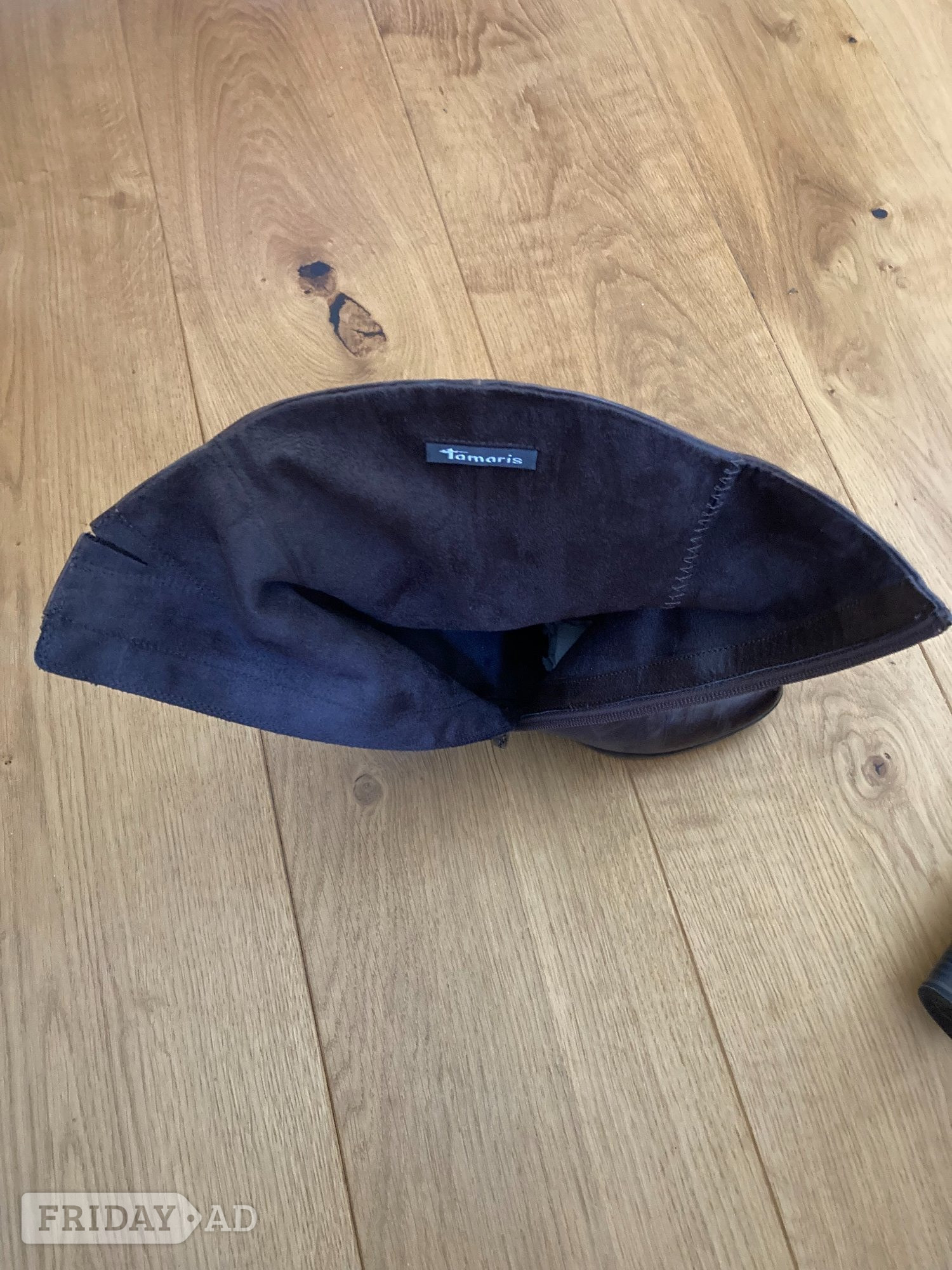 Wortmann Tamaris Anti Shokk Brown Mocca Leather Boots - Size 5/38 - Clothing, Footwear & Accessories in Crawley