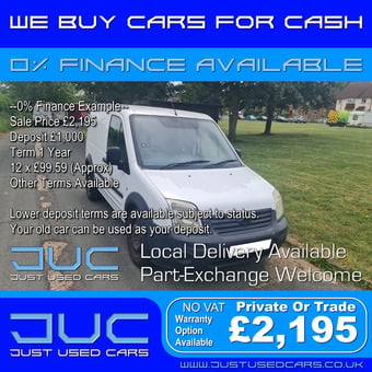 Transit Connect Van 1.8 75 T200 (Manual Diesel) 61 Reg 2011