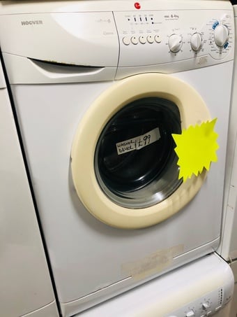 Hoover 6KG wash & 4kg dry washer dryer with 1400 rpm 