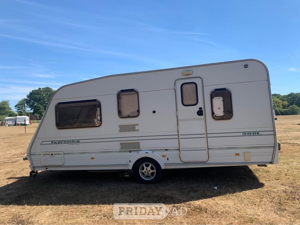 abbey expression  5 berth  with easy move motor mover air awning in Leatherhead