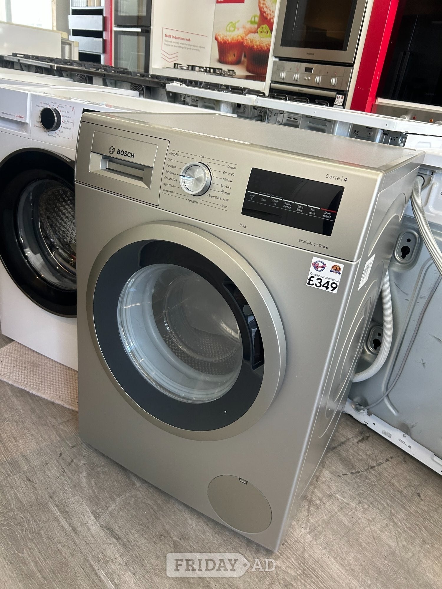 BOSCH 8KG WASHING MACHINE in St. Leonards-On-Sea