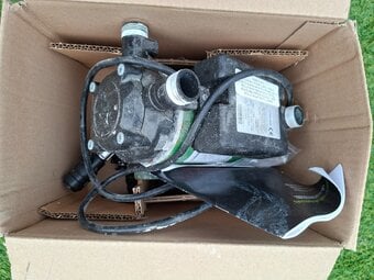 shower pump used
