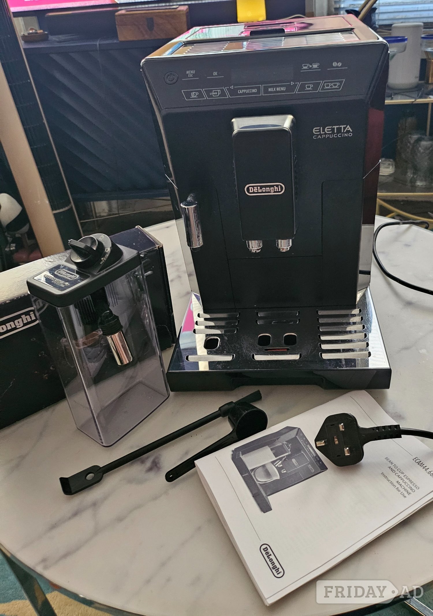 DeLonghi Eletta Cappuccino, Automatic Bean to Cup Coffee Machine, in Hove