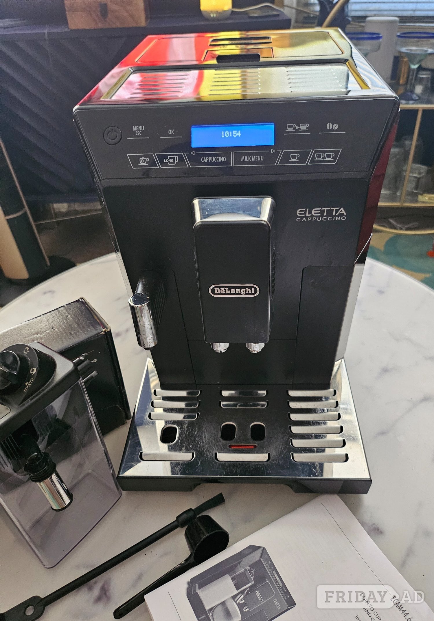 DeLonghi Eletta Cappuccino, Automatic Bean to Cup Coffee Machine,