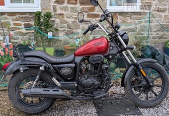 Lexmoto Michigan Efi 125cc cruiser motorcycle