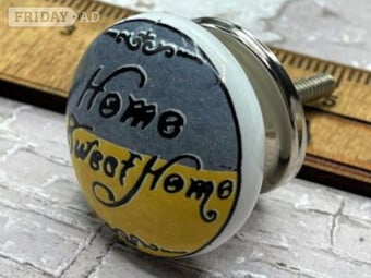 HANDMADE CERAMIC AND CAST IRON KNOBS