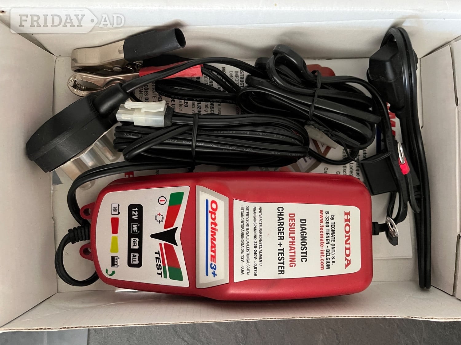 OptiMate 3+ 12v Battery Charger 