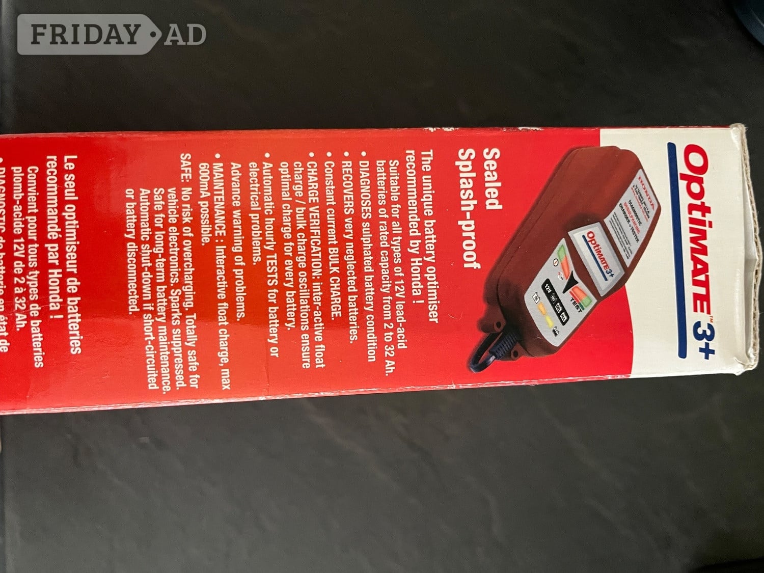 Chichester OptiMate 3+ 12v Battery Charger 