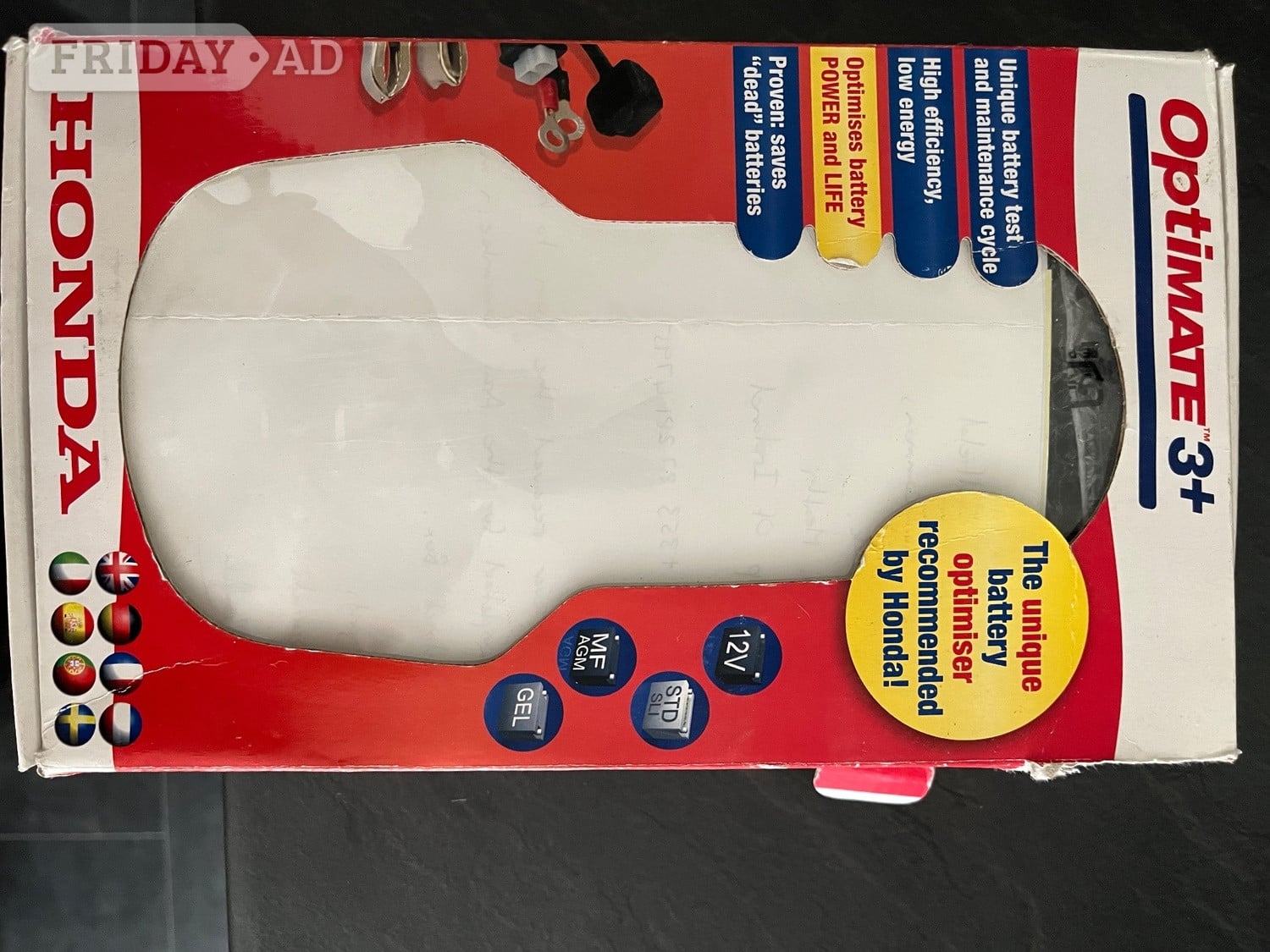 OptiMate 3+ 12v Battery Charger  - Sports Equipment in Chichester