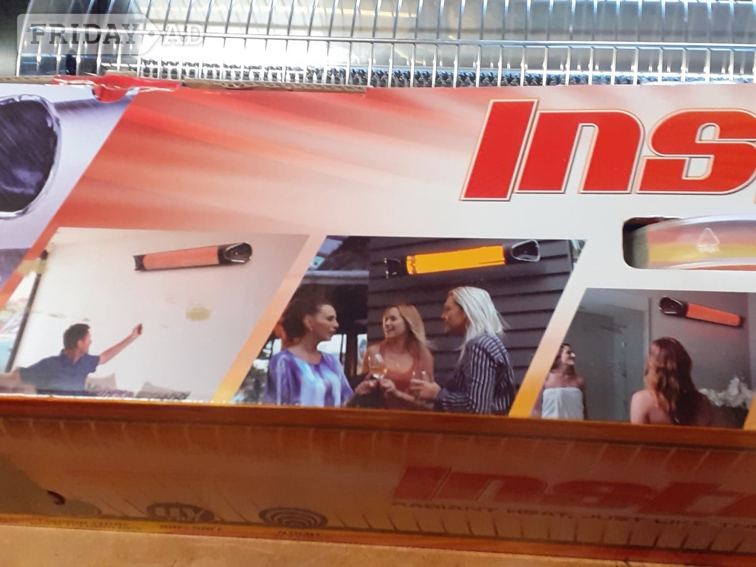 Instant heater 2000 power. Indoor or outdoor Heating. in Hailsham