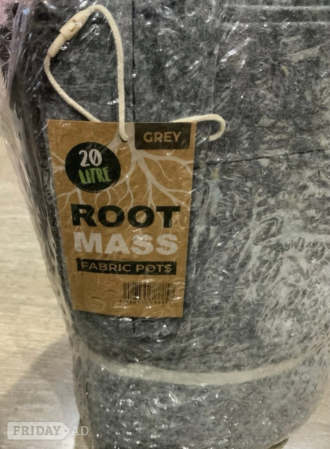 ROOT NURSE 20 L 5 in a pack Fabric Pots Container Grow Bags  Pot 