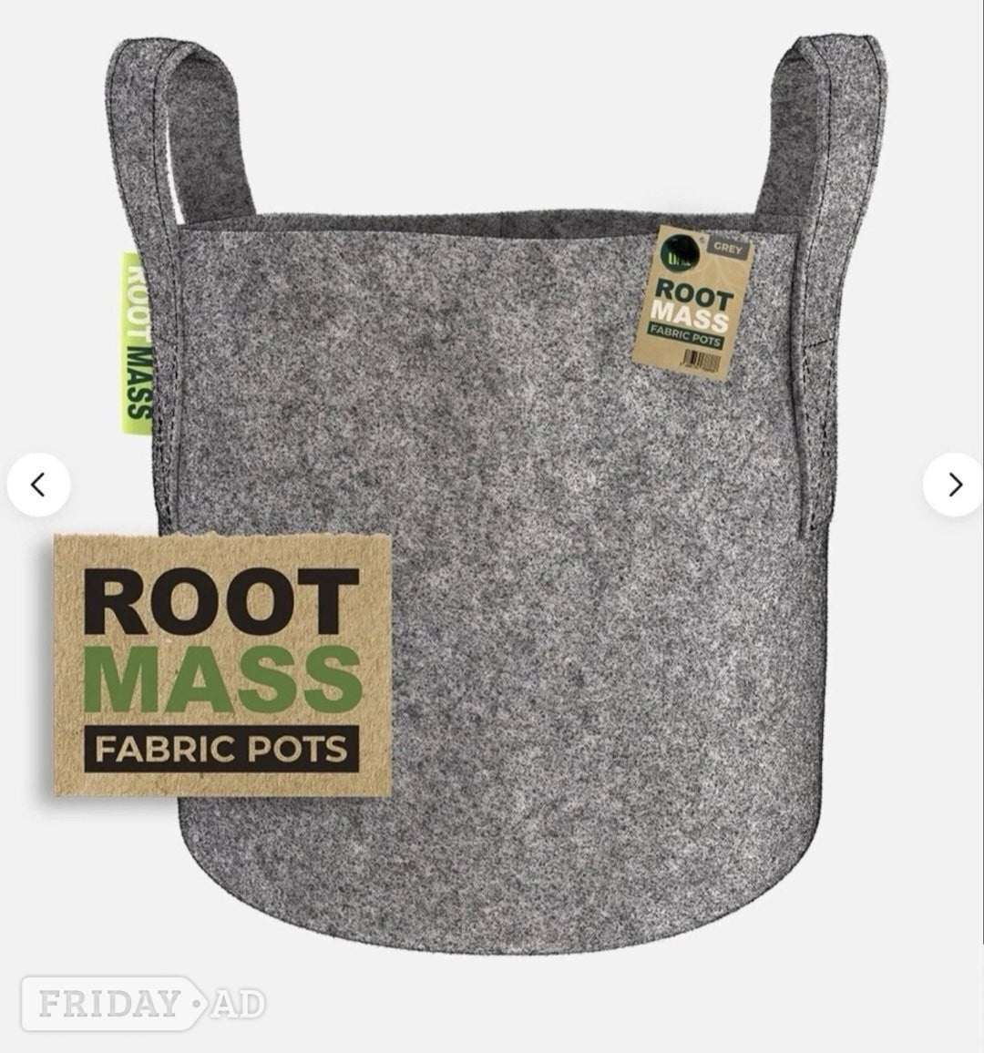 Stockton-On-Tees 5 pack of RootMass  20 Litre Fabric Pots 