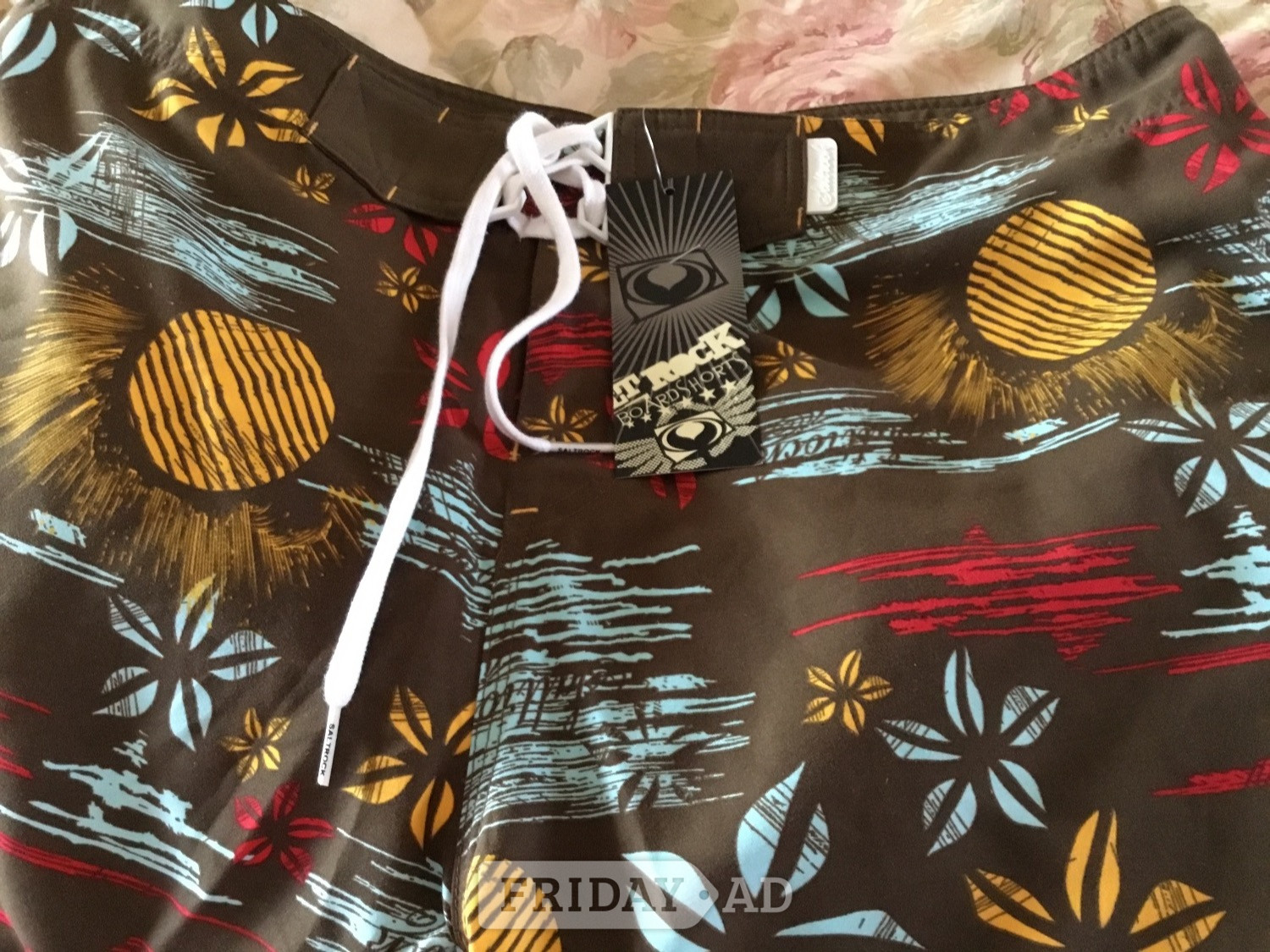 New unisex Salt rock board shorts