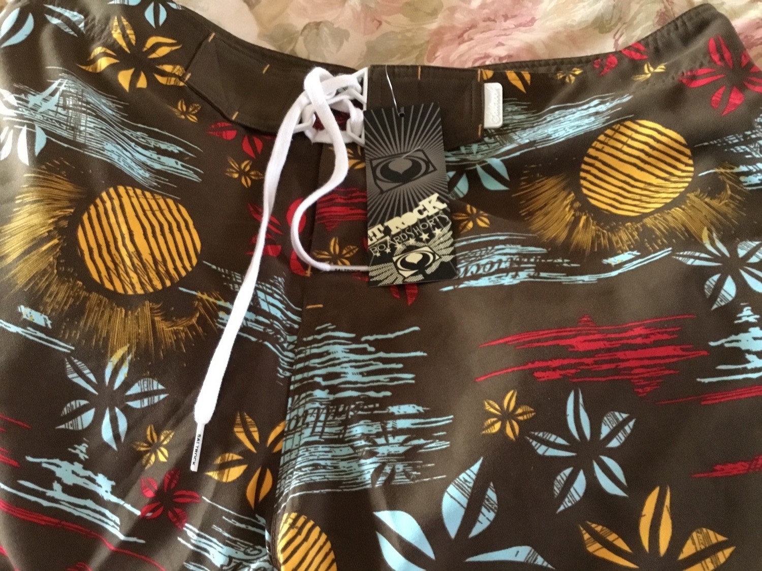 New unisex Salt rock board shorts