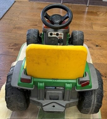 Peg-Perego Kids Ride-Ons, one Tractor and one 4X4 style FREE!