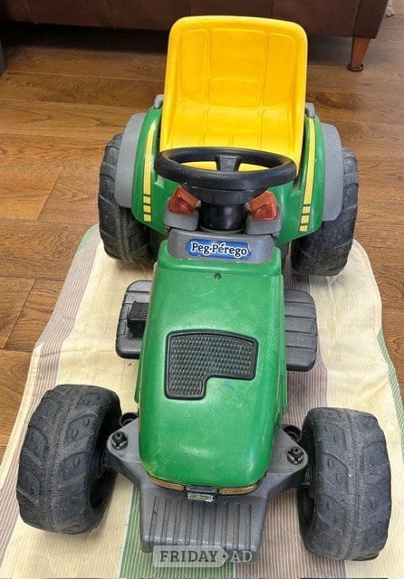 Peg-Perego Kids Ride-Ons, one Tractor and one 4X4 style FREE!