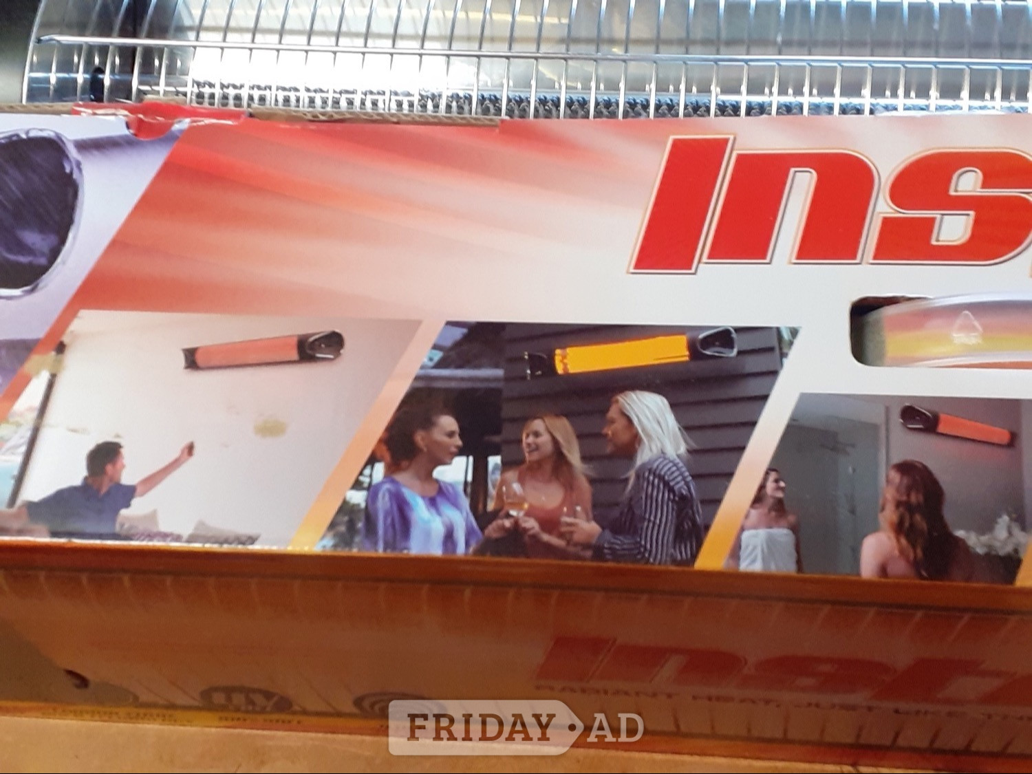 Instant heater 2000 power. Indoor or outdoor Heating