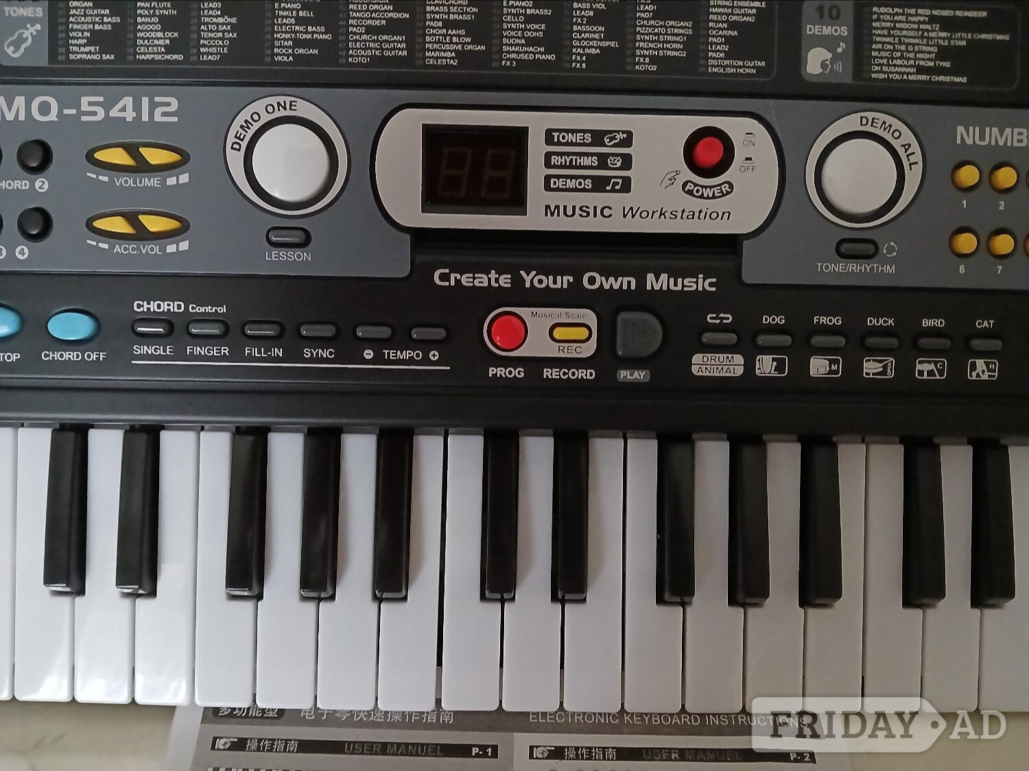 Littlehampton Music Workstation with 54 Keys