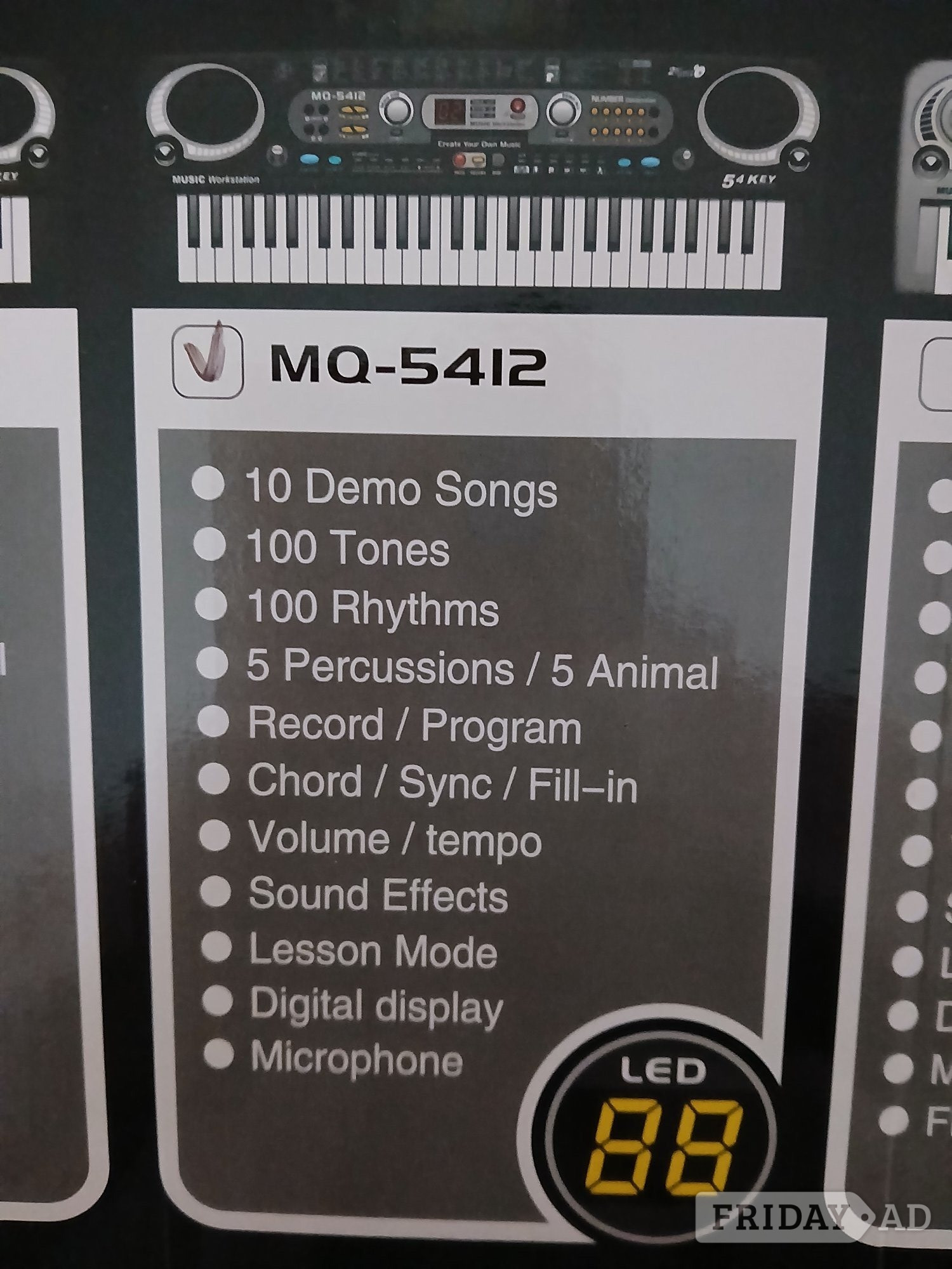 Music Workstation with 54 Keys - Musical Instruments
