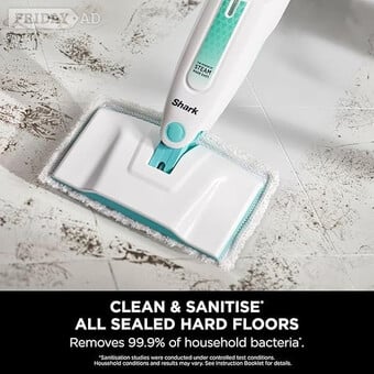Shark Steam Mop, Lightweight Steam Mop for Hard Floors