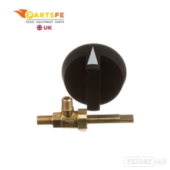 Southbend 4440398 1/8" MPT Burner Valve W/Knob