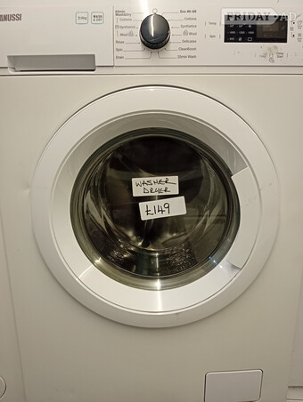 Zanussi 7kg wash & 4kg dry washer dryer 