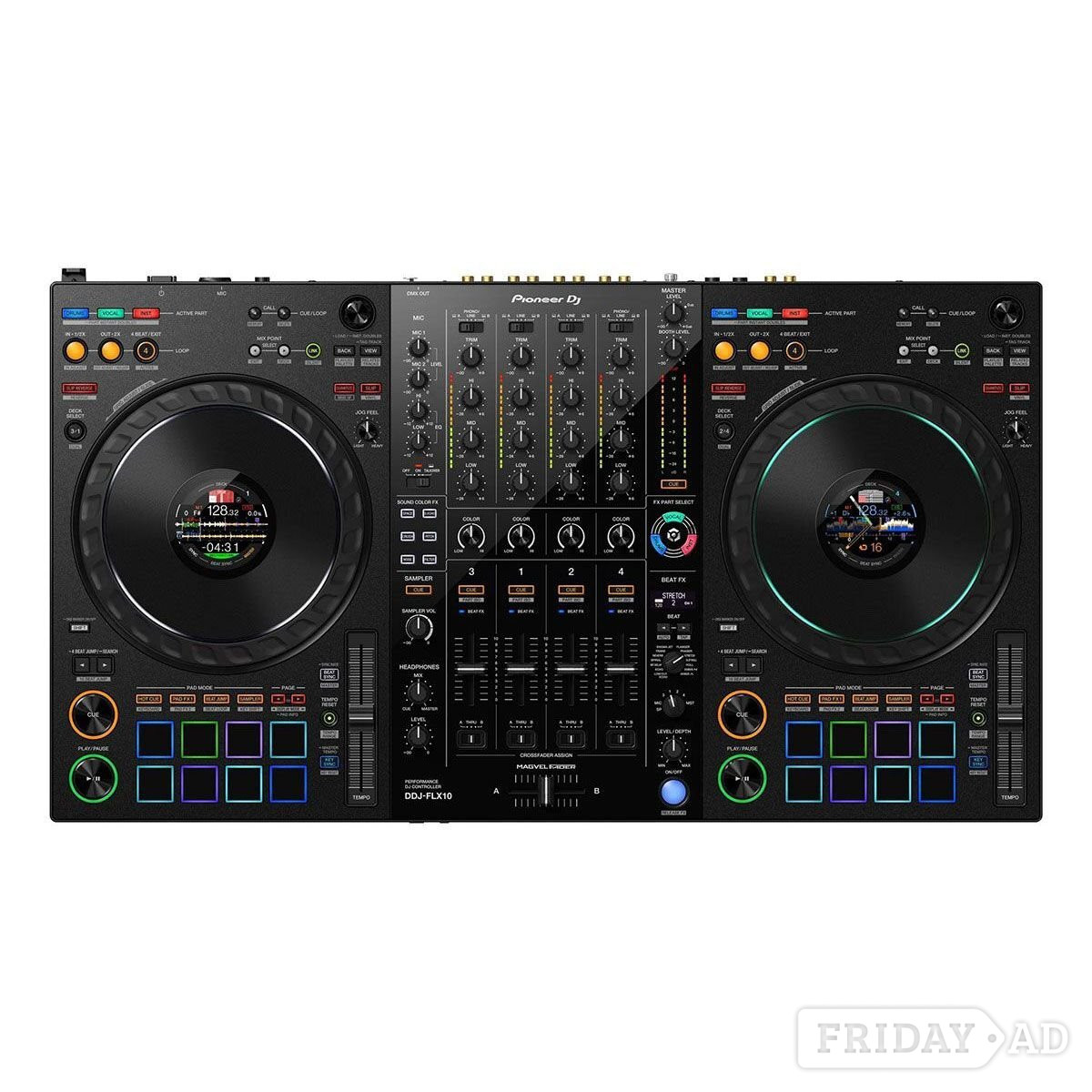 Manchester Pioneer DJ DDJ-FLX10 4-channel DJ Controller
