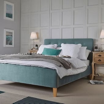 DOUBLE - PIERRE AQUA BED FRAME