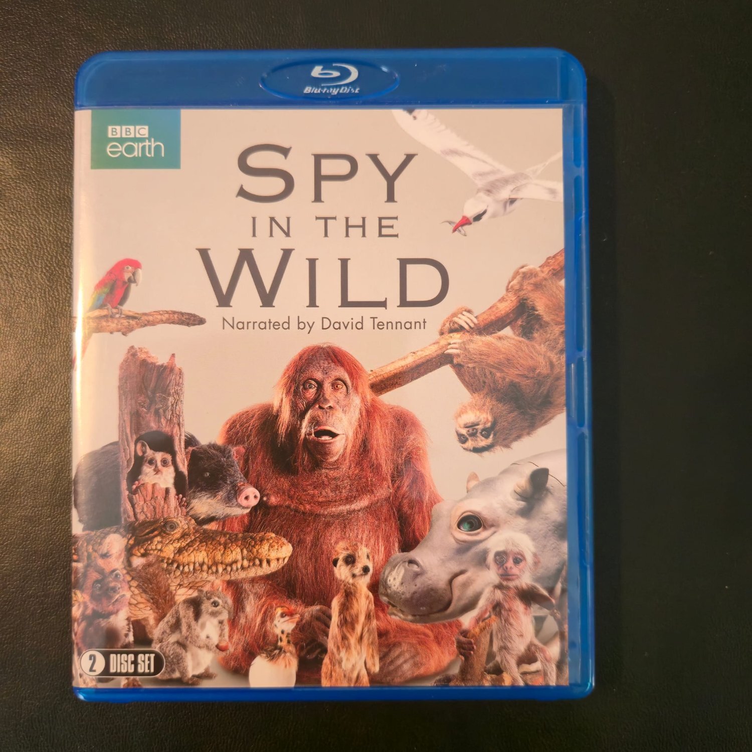 BBC Earth Spy in the Wild Blu Ray 2 Disc set. 