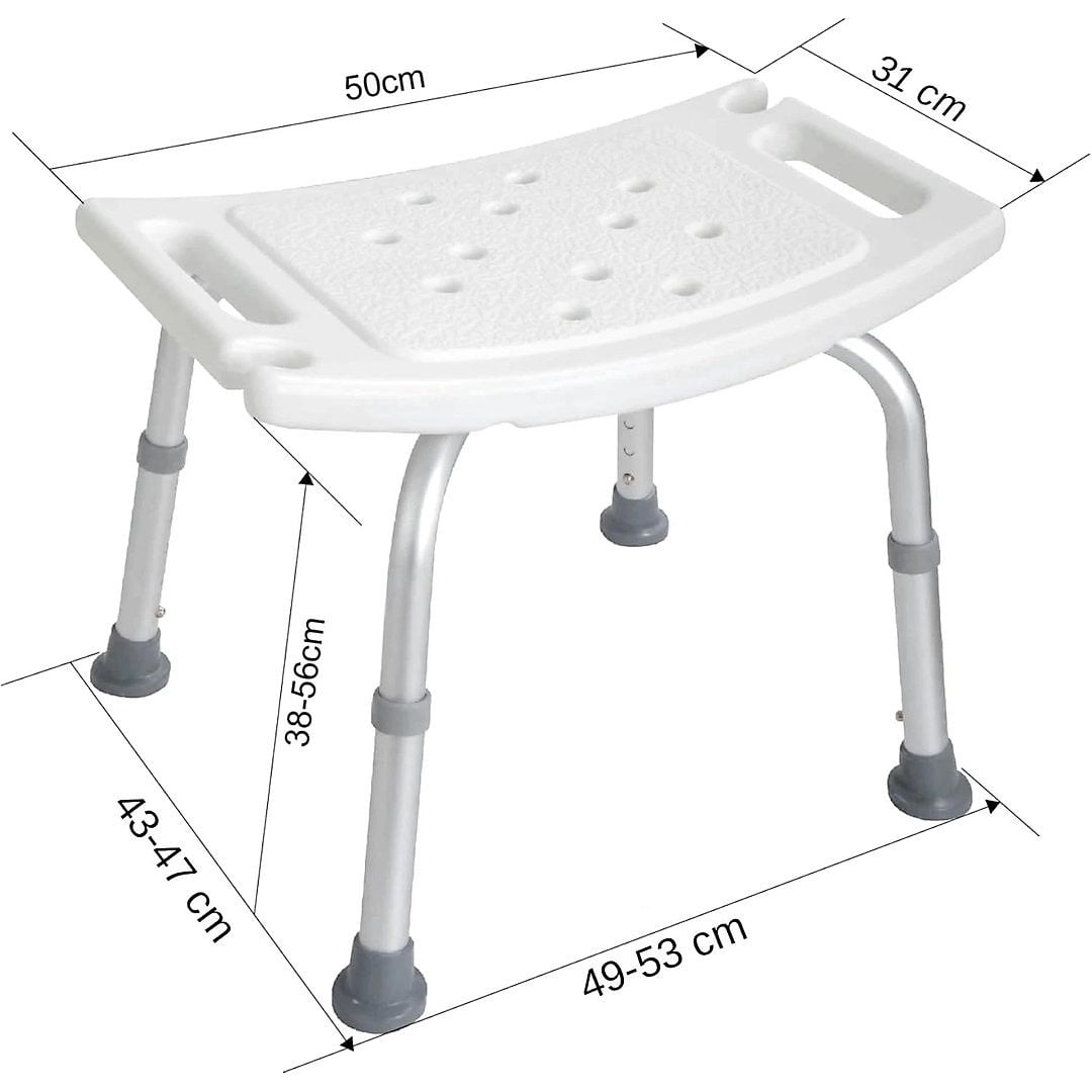 Capacity Lightweight Shower Stool