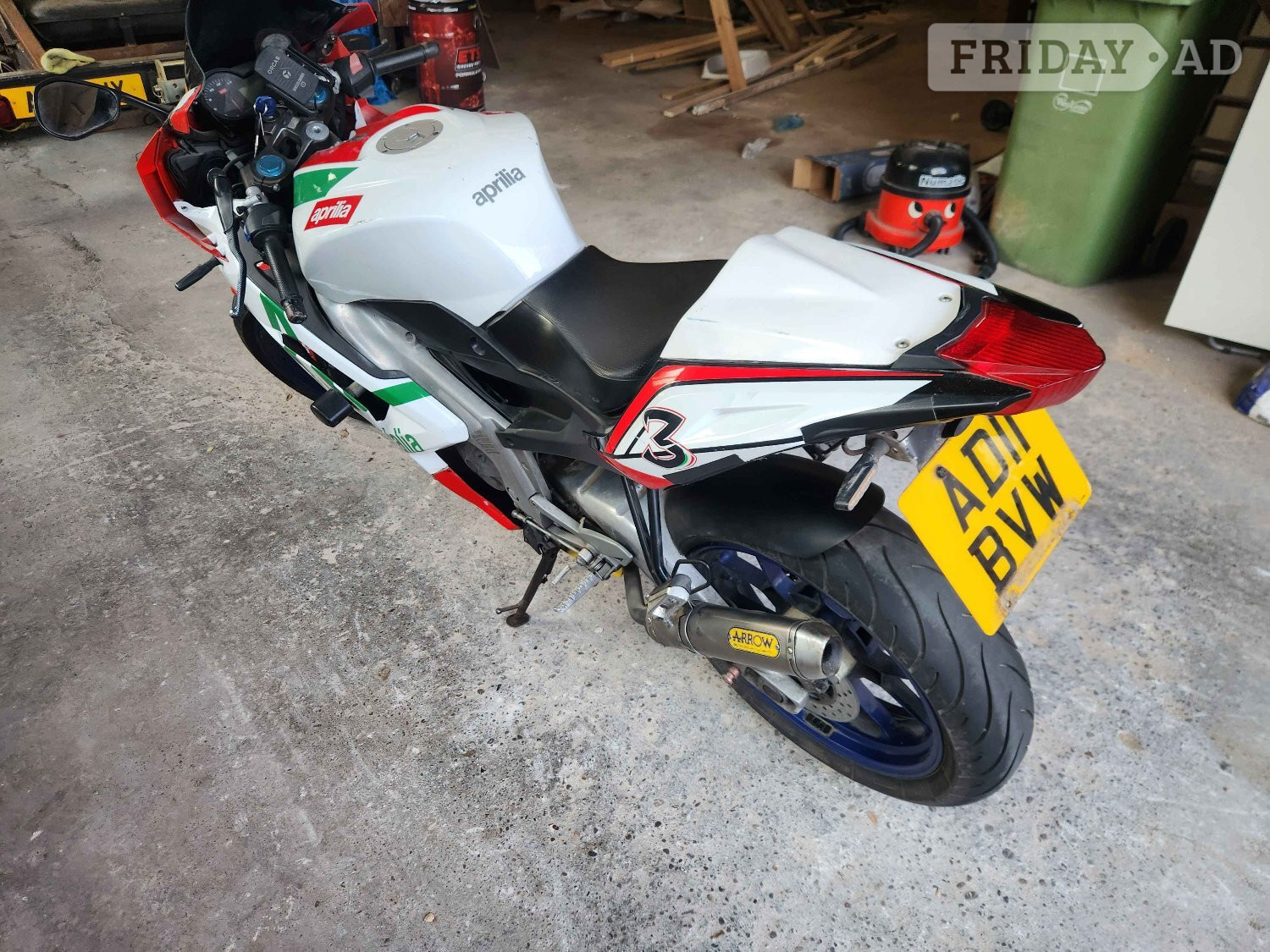 Aprilla RS125 2 stroke 28bhp 100mph 15bhp on CBT - Motorbikes, Scooters & Quads in Gainsborough