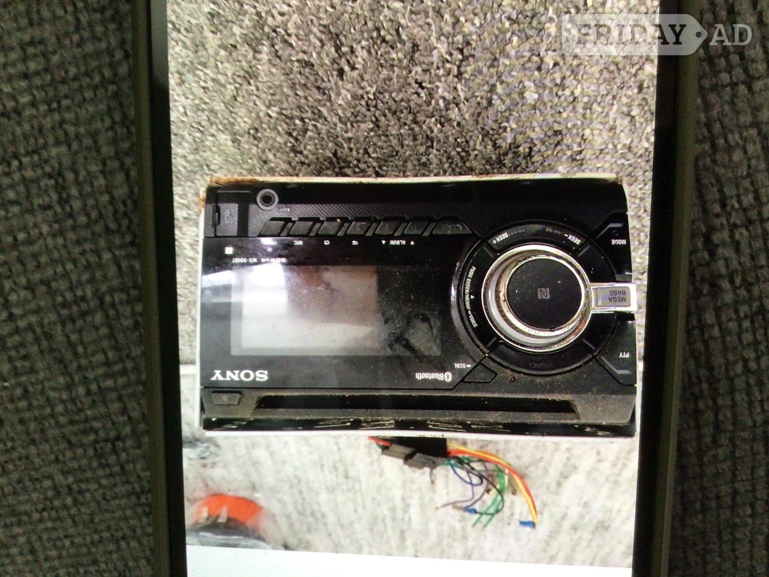 Black car stereo in Littlehampton