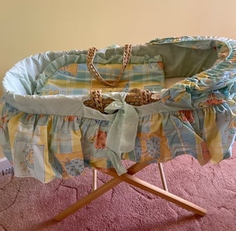 Moses Basket and stand