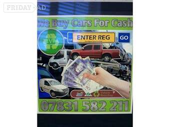 ABSOLUTELY ALL UNWANTED CARS VAN 4X4'S MOTORBIKES NON RUNNERS WANTED