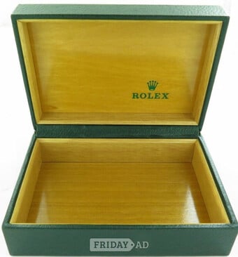 Rolex original vintage 1990-1998 green watch box only.