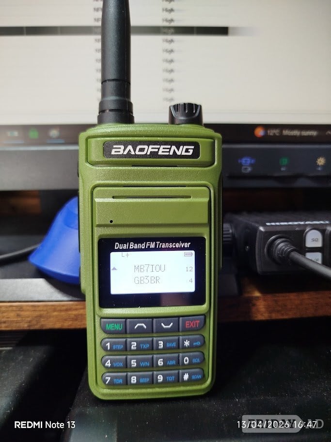 Baofeng P15-UV multi-band handheld including FM radio in Steyning