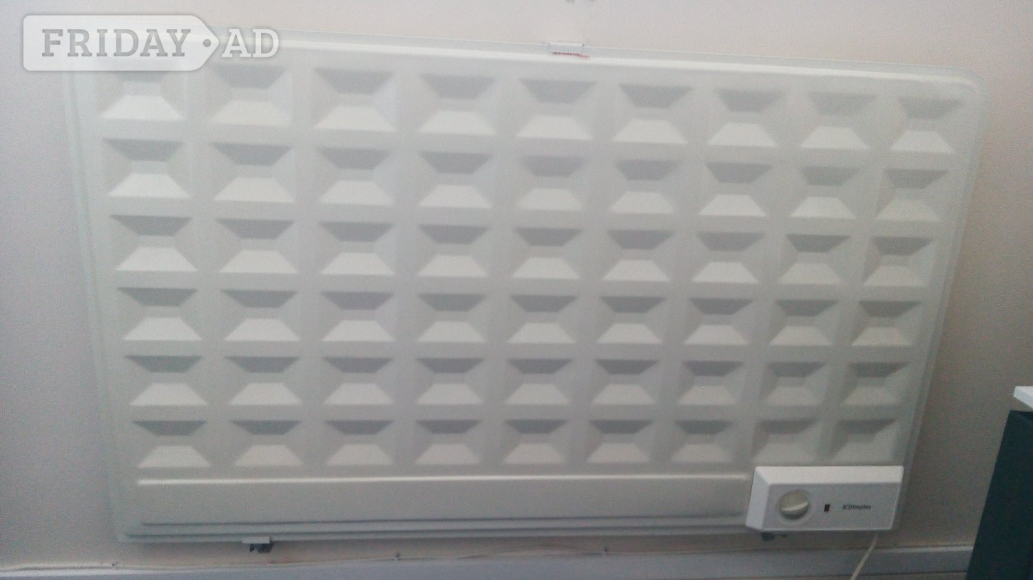 2 Dimplex very Slim Oil Filled Panel Radiator 1.5kW - Last call in Eastbourne